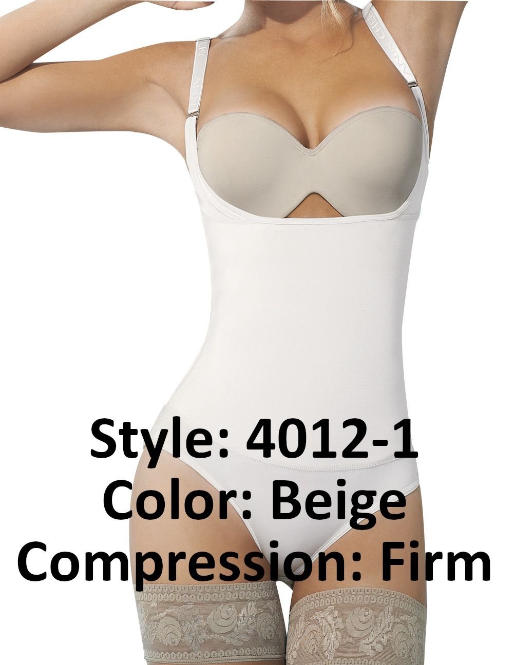 Ann Chery 4012-1 Latex Body Bikini Color Beige - Image 6
