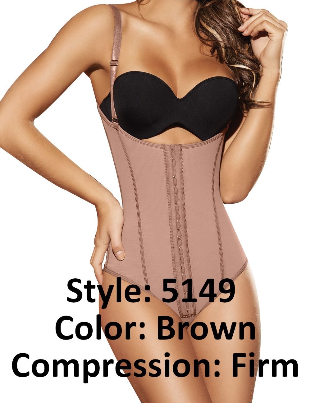 Ann Chery 5149 Powernet Casandra Shapewear Color Brown - Image 6