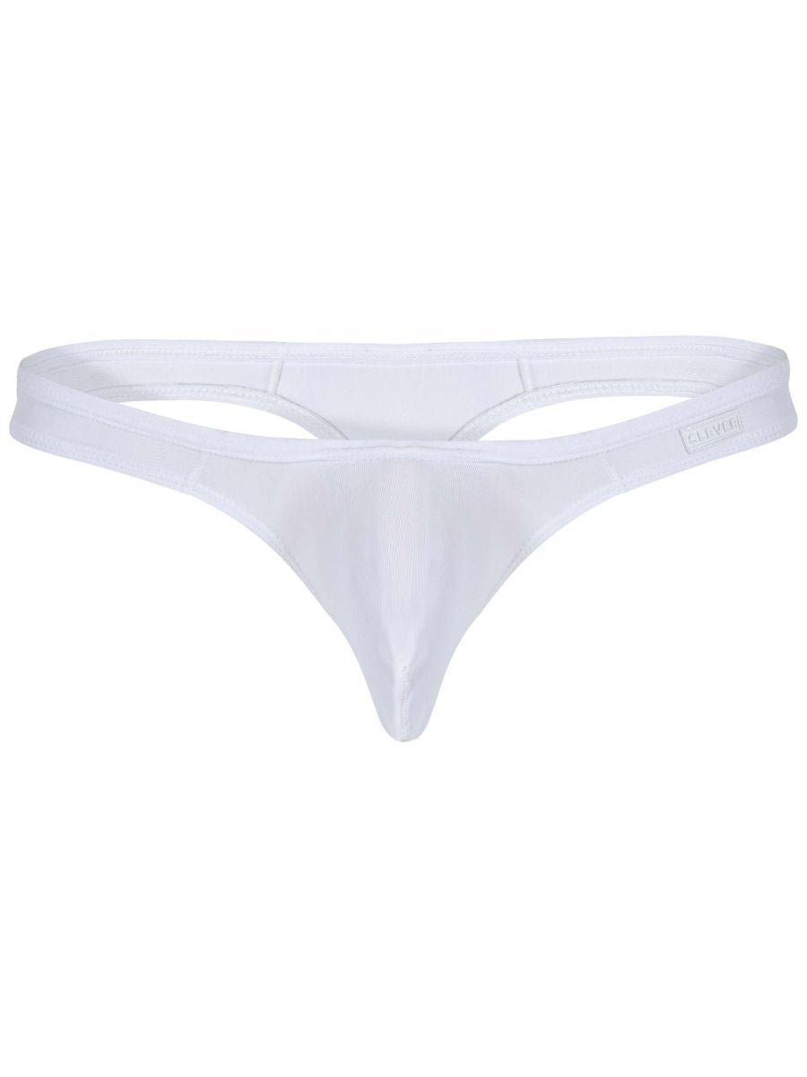 Clever 26211 Men's Underwear Murillo Thongs Sleek Minimalist Fit Color White - Image 5