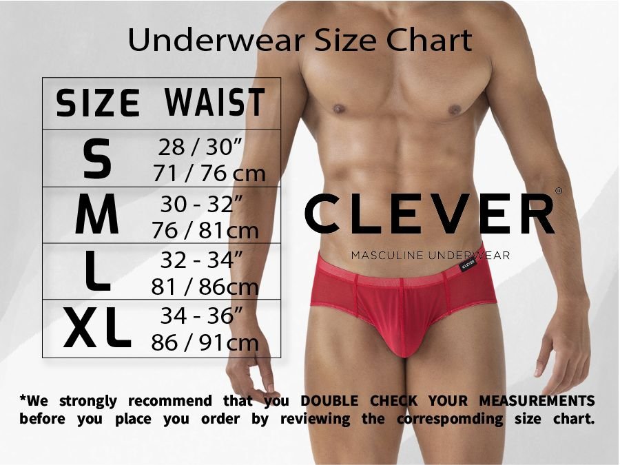 Clever 26217 Men's Underwear Filandia Thongs Color White - Image 9