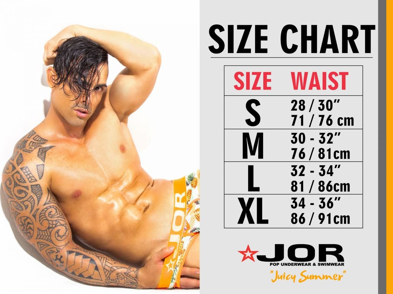 JOR Men's Underwear 2359 Axel G-String Color White - Image 9