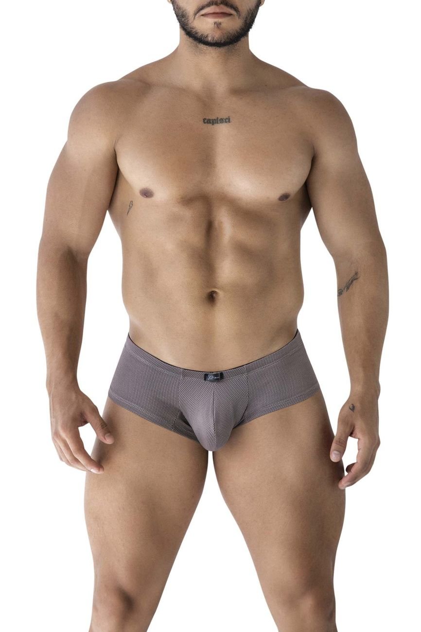 Xtremen Men's Underwear 91225 Microfiber Trunks Color Gray - Image 2
