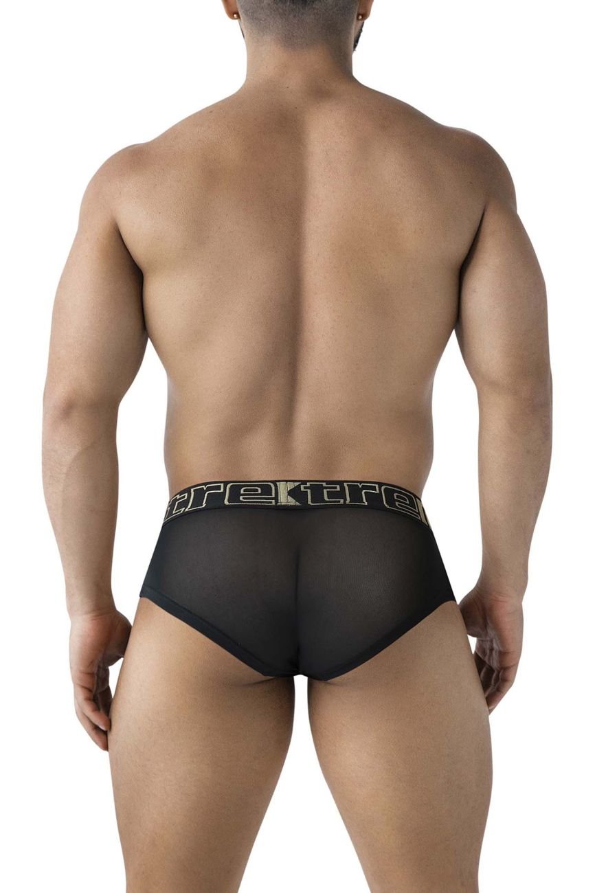 Xtremen Men's Underwear 91236 Microfiber Briefs Color Black - Image 3