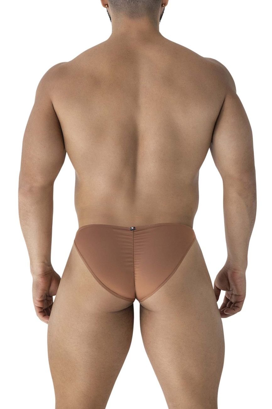Xtremen Men's Underwear 91239 Microfiber Bikini Color Brown - Image 3